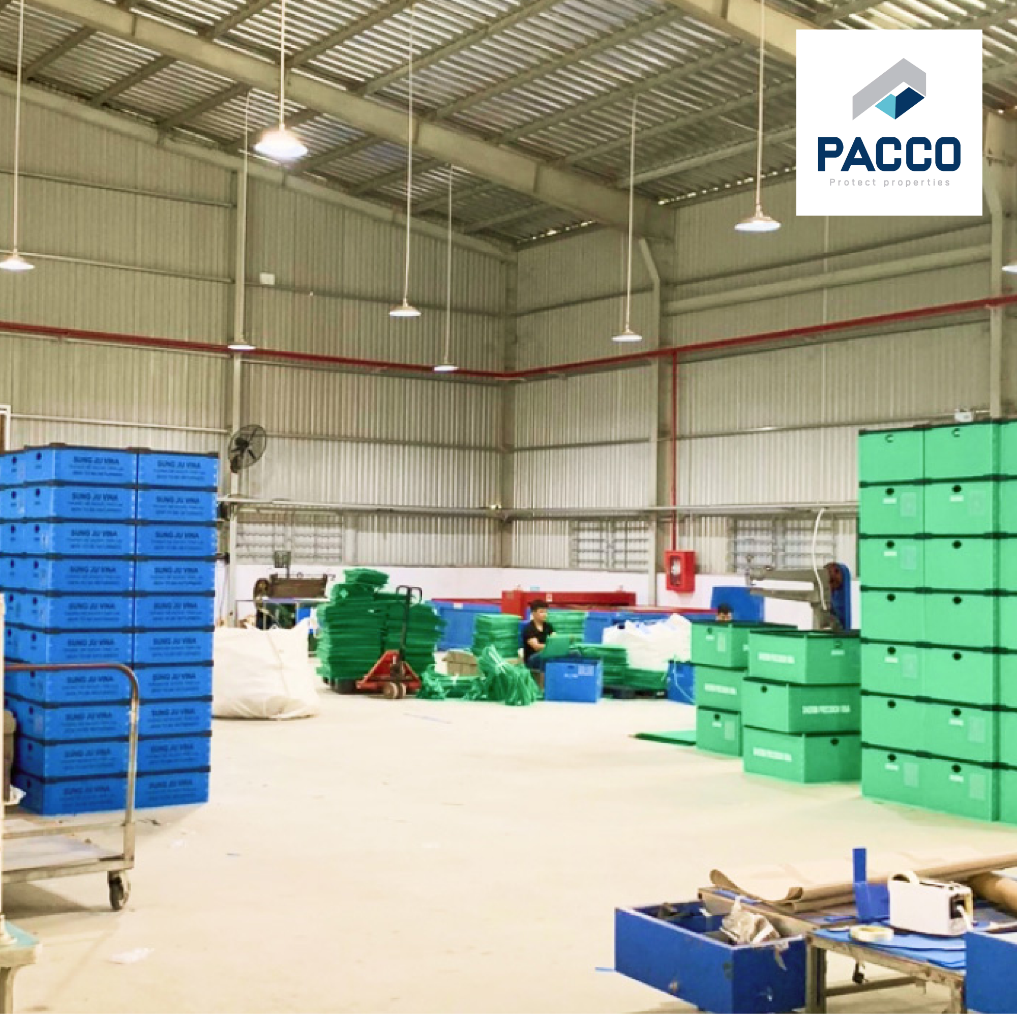 Pacco tự hào là đơn vị cung cấp thùng nhựa Danpla chống tĩnh điện chất lượng hàng đầu Việt Nam