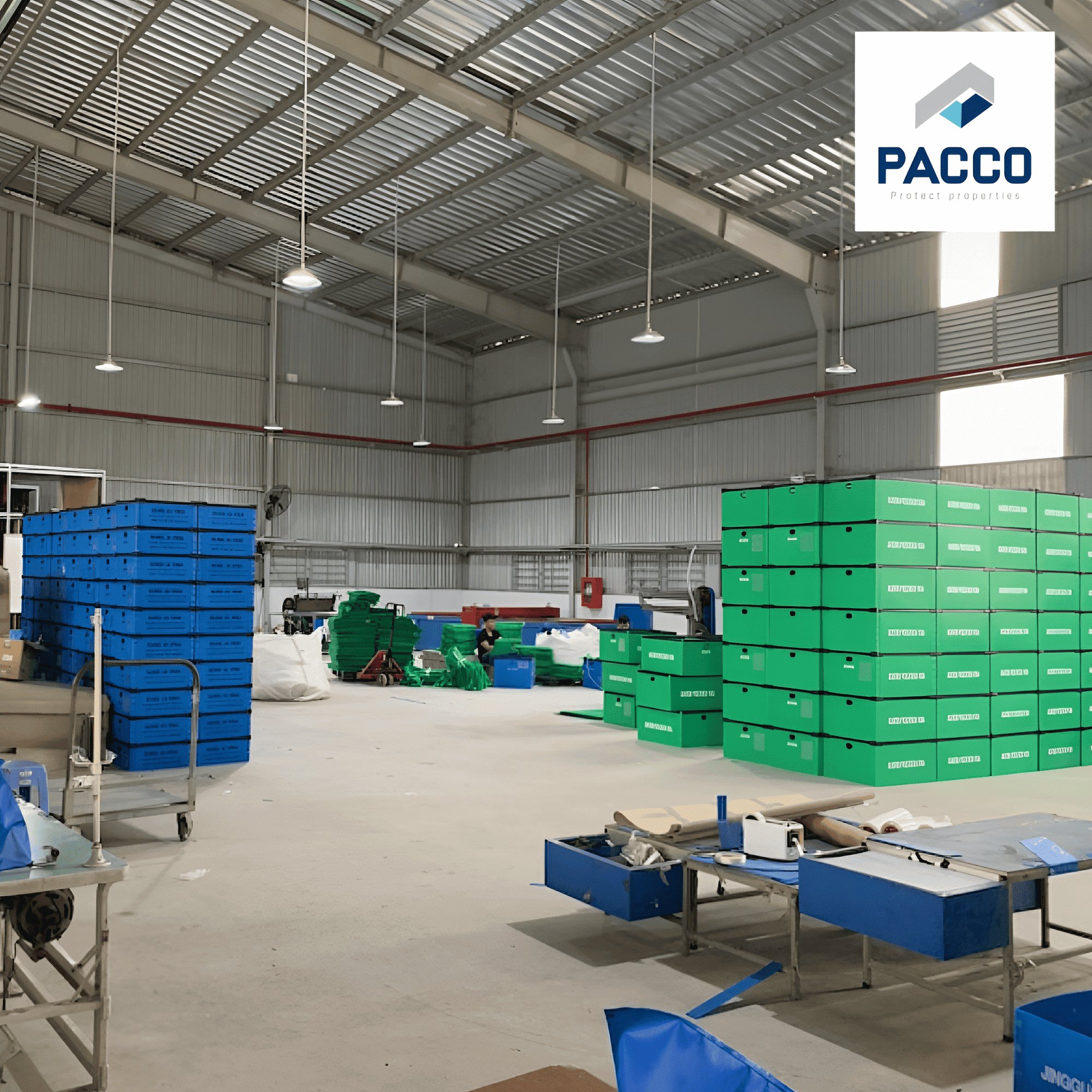 Pacco Việt Nam là thương hiệu uy tín cung cấp tấm nhựa PP rỗng