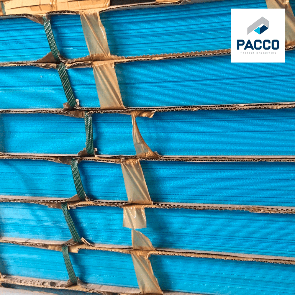 Các tấm nhựa, thùng nhựa từ loại PP tái chế của Pacco