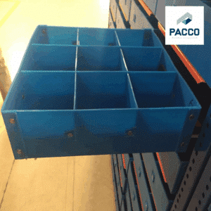 Pacco - Đơn vị cung cấp thùng nhựa danpla có vách ngăn uy tín