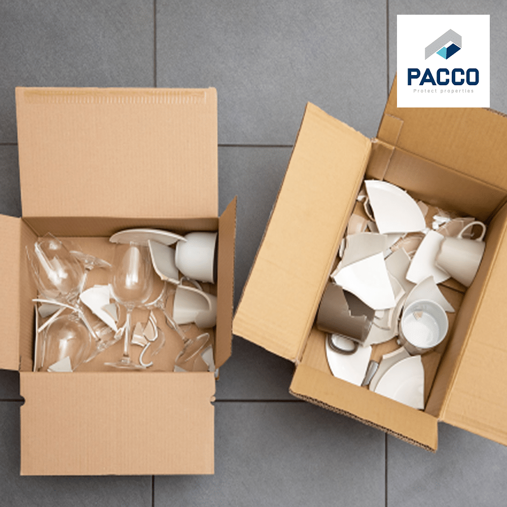 Hàng hóa dễ vỡ bị hư hỏng gây nên nhiều tổn thất nghiêm trọng