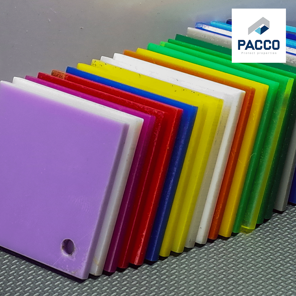 Tấm nhựa Mica trong suốt với độ thẩm mỹ cao